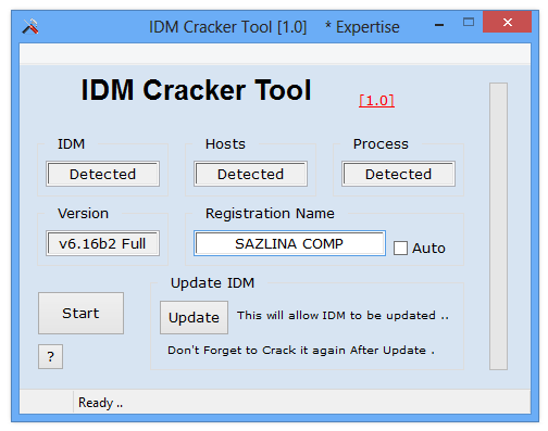 IDM Cracker Tool 1.0