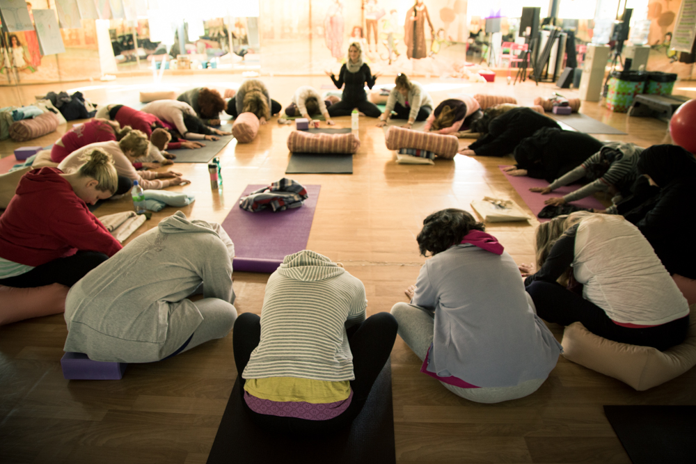 MIDWIFEOFKUWAIT My BLOOMA Prenatal Yoga Training