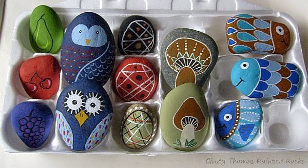 Painting Rock & Stone Animals, Nativity Sets & More: 5 Easy and Colorful Rock  Painting Ideas