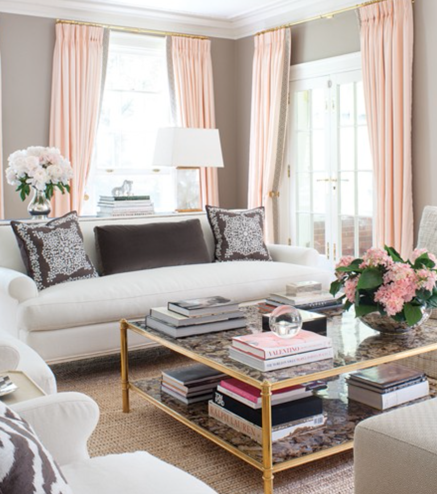 Delight in the Sunlight: Pink and Gray