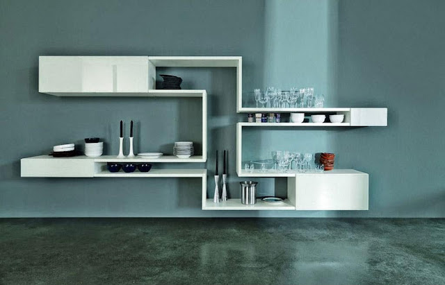 Modern Wall Shelves Decorating Ideas picture