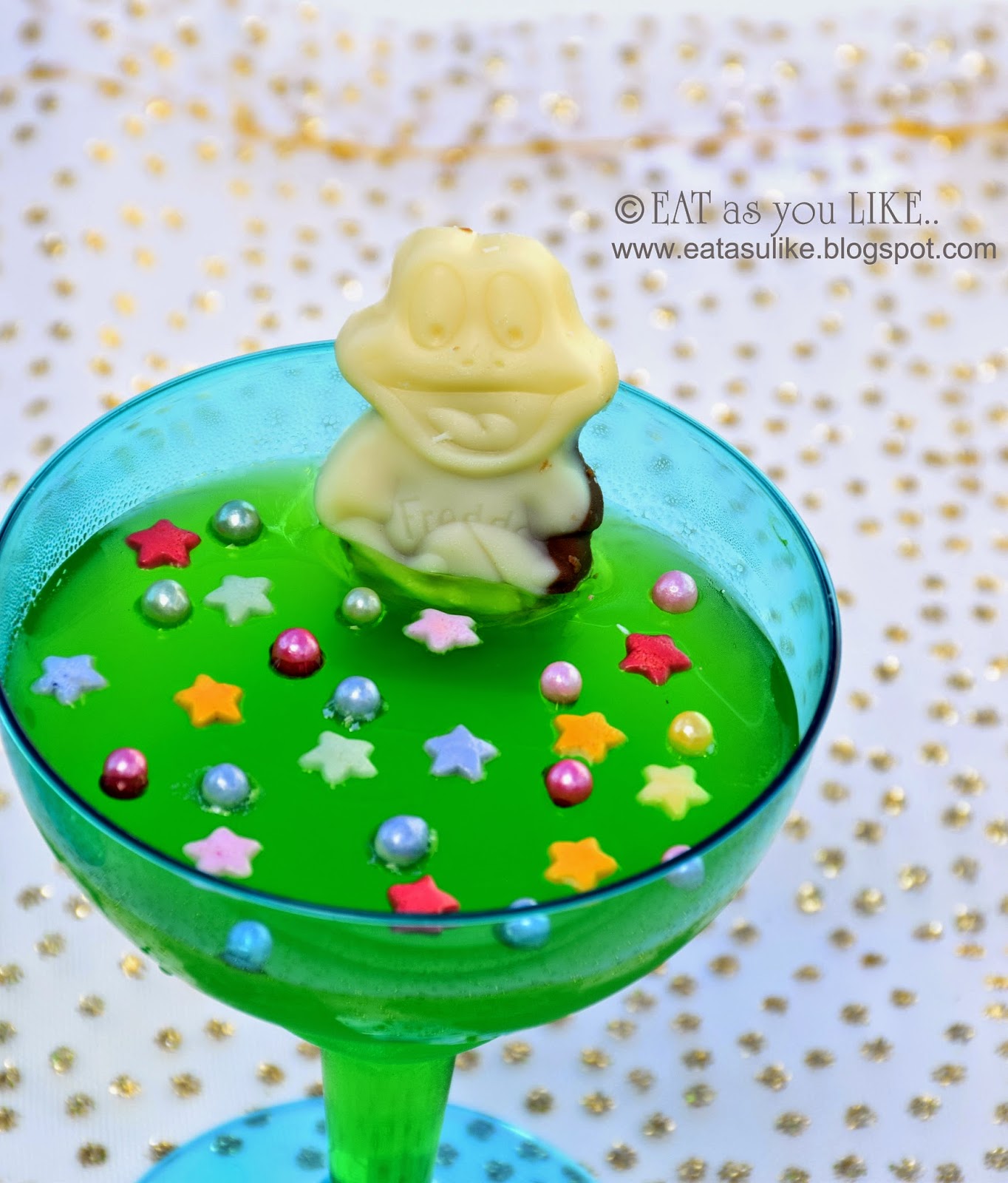 Eat as you Like FROG IN THE POND JELLY