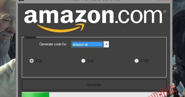 amazon gift card generator software