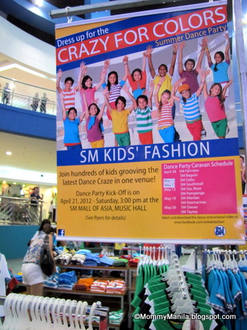 Crazy for Colors: SM Kids' Fashion Dance Party Caravan Schedule Crazy for Colors: SM Kids' Fashion Dance Party Caravan Schedule