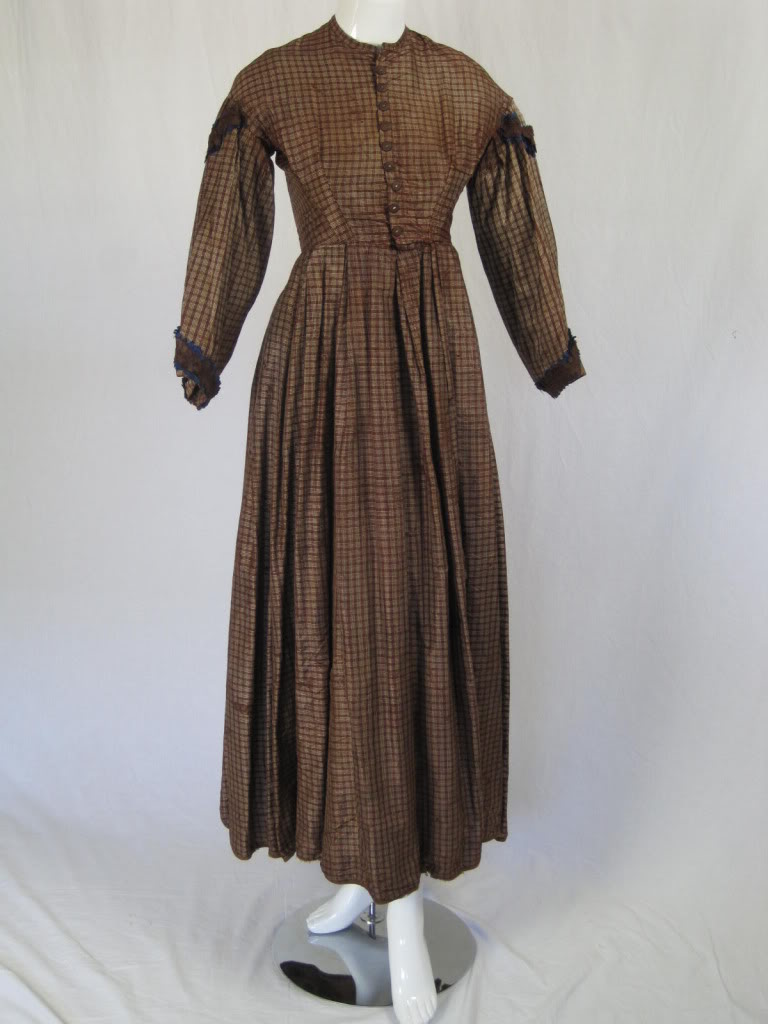 All The Pretty Dresses Lovely SImple American Civil War Era Day Dress