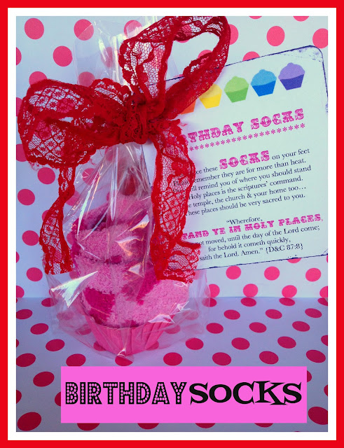 Marci Coombs: Birthday Socks. Marci Coombs: Birthday Socks.