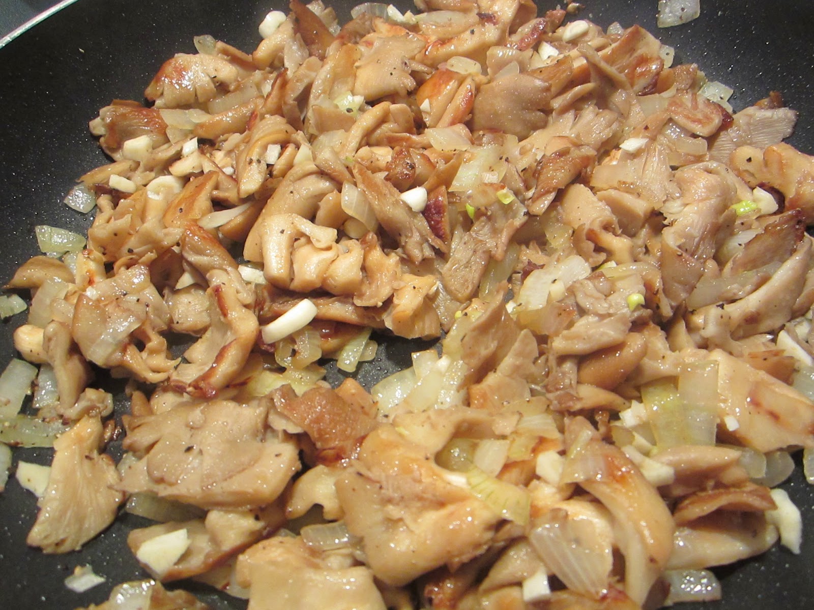 Effortnesslessly Oyster Mushrooms Omelet