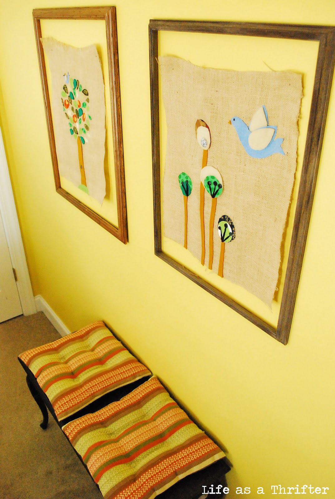 Life as a Thrifter KnockOff Anthropologie Art