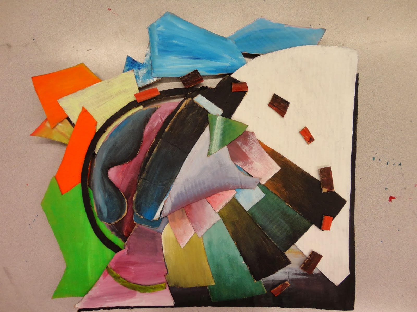 Art Mash More shaped canvases