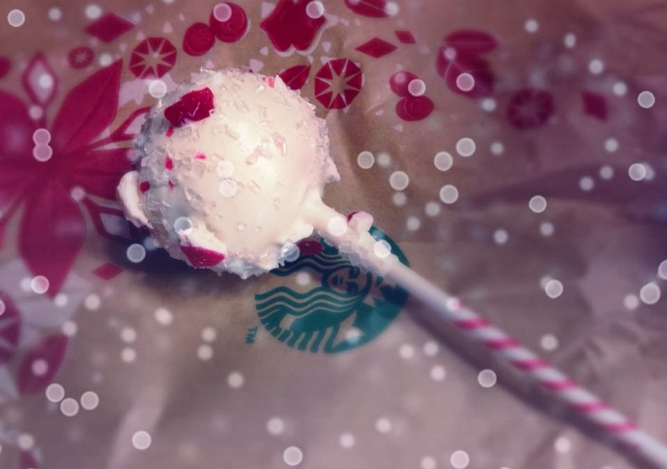 Erin�s Randomness Starbucks Christmas cake pop&hellip;..