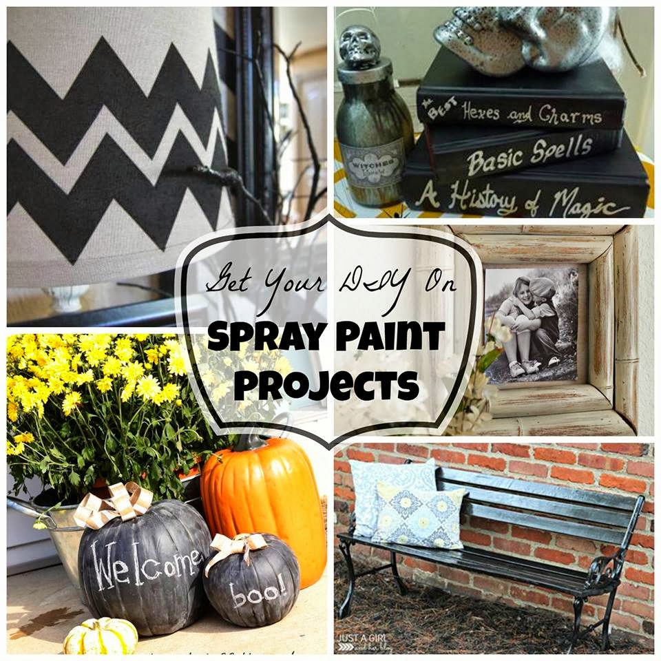 Get Your DIY on Spray Paint Projects {& Features!} Confessions of a Serial DoitYourselfer