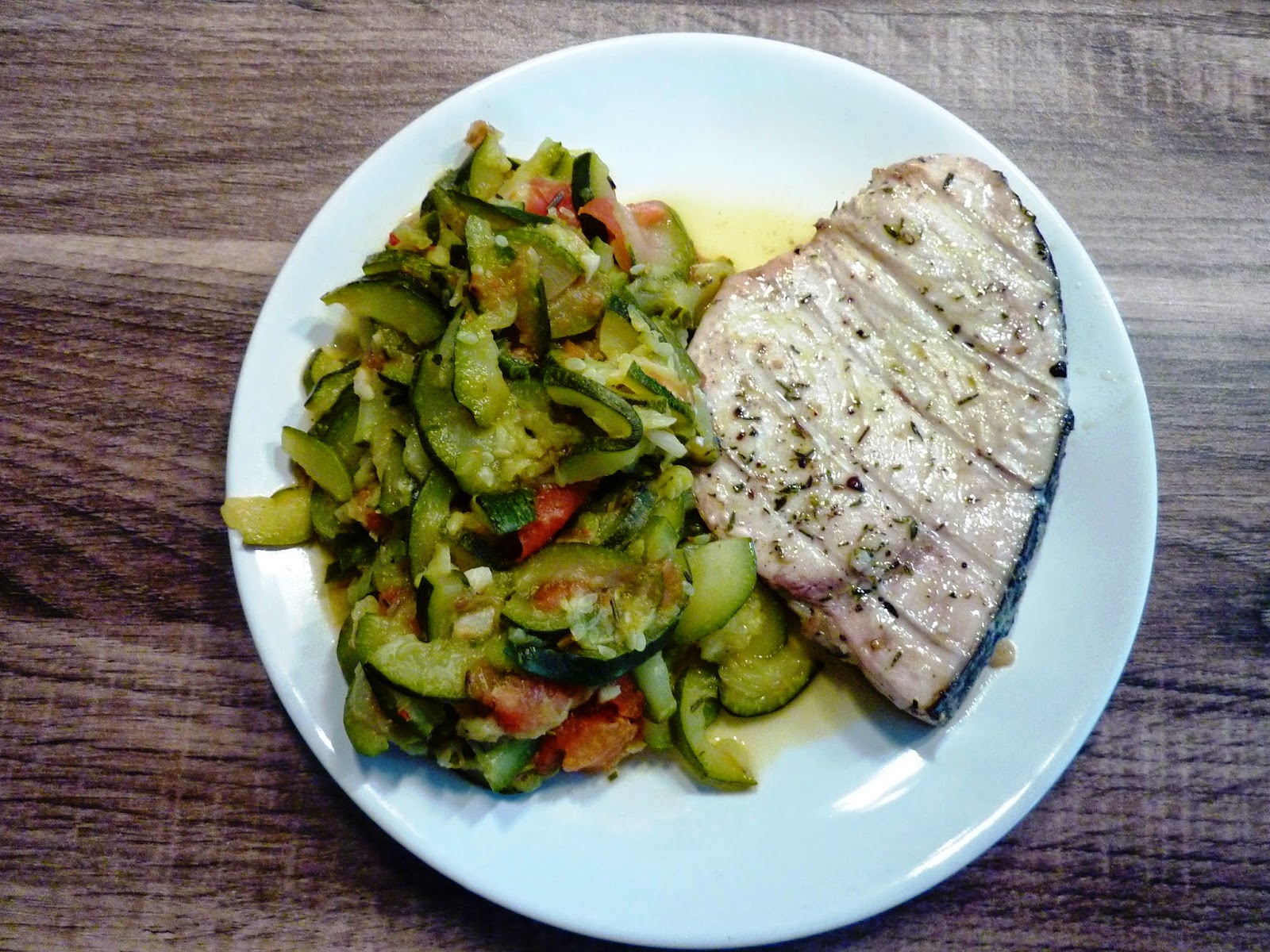 Poêlée de courgettes et tomates qui a du goût Recette Weight Watchers