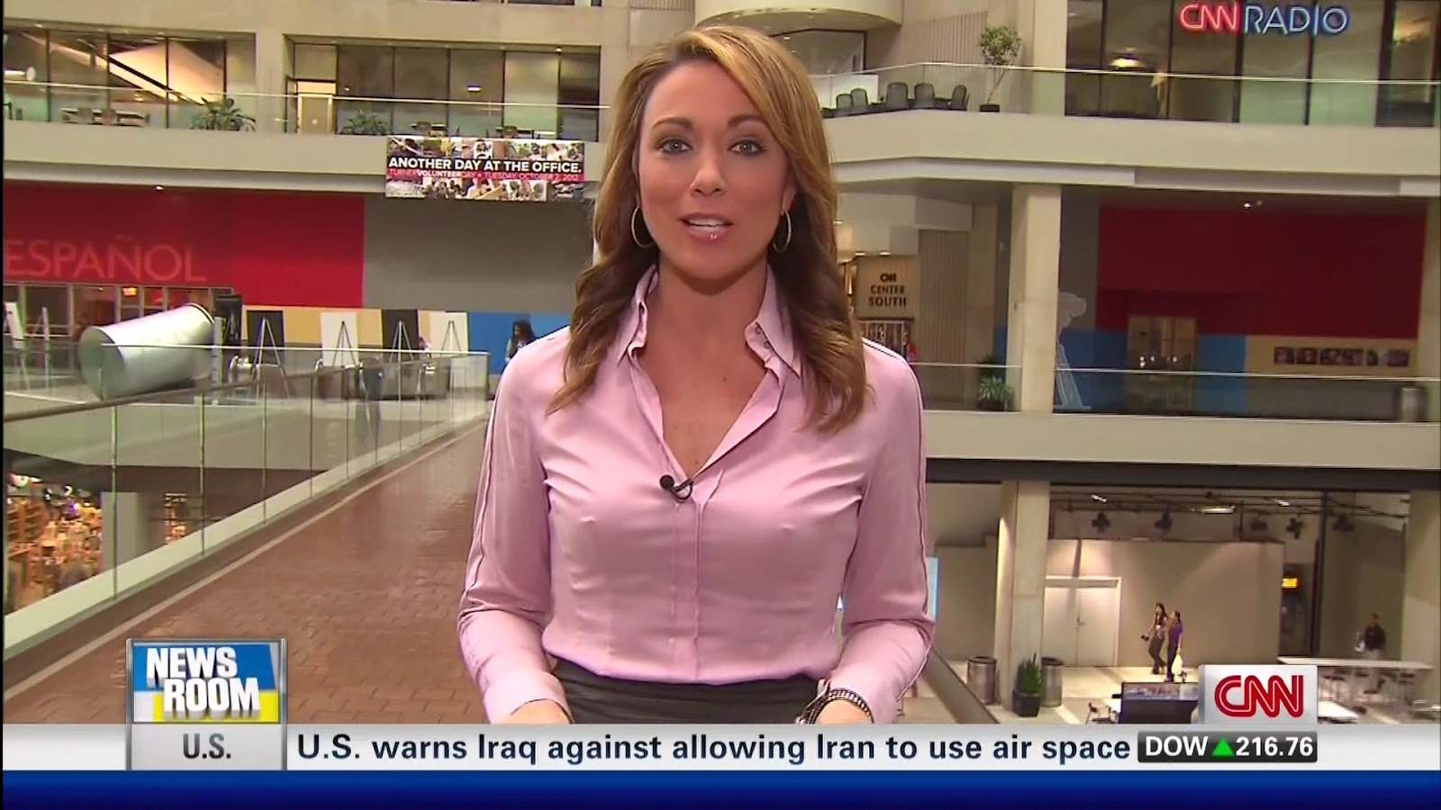 Very sexy girl news anchor