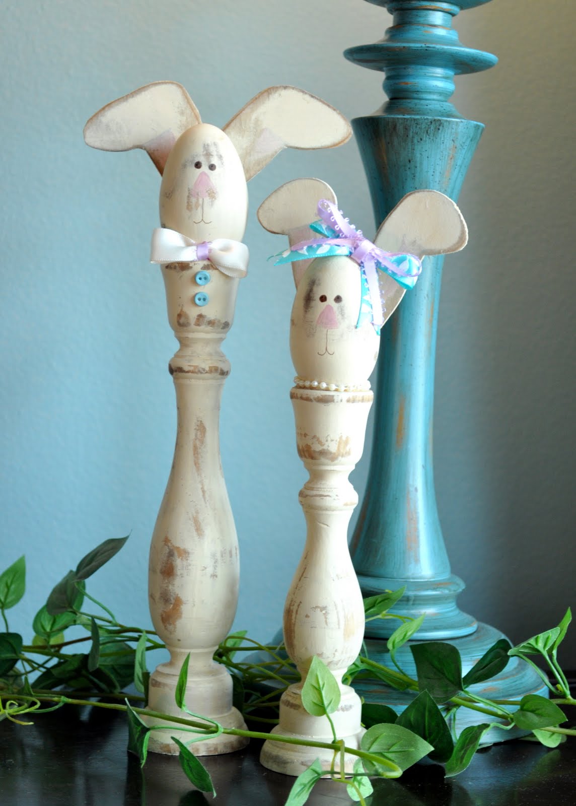 Sassy Sanctuary Wood You Like to Craft? Candlestick Rabbits