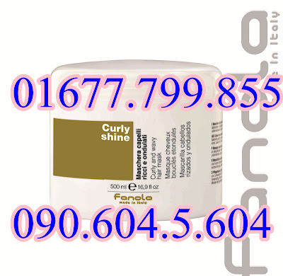 Hấp dầu Fanola giữ nếp tóc uốn Fanola Curly and Wavy