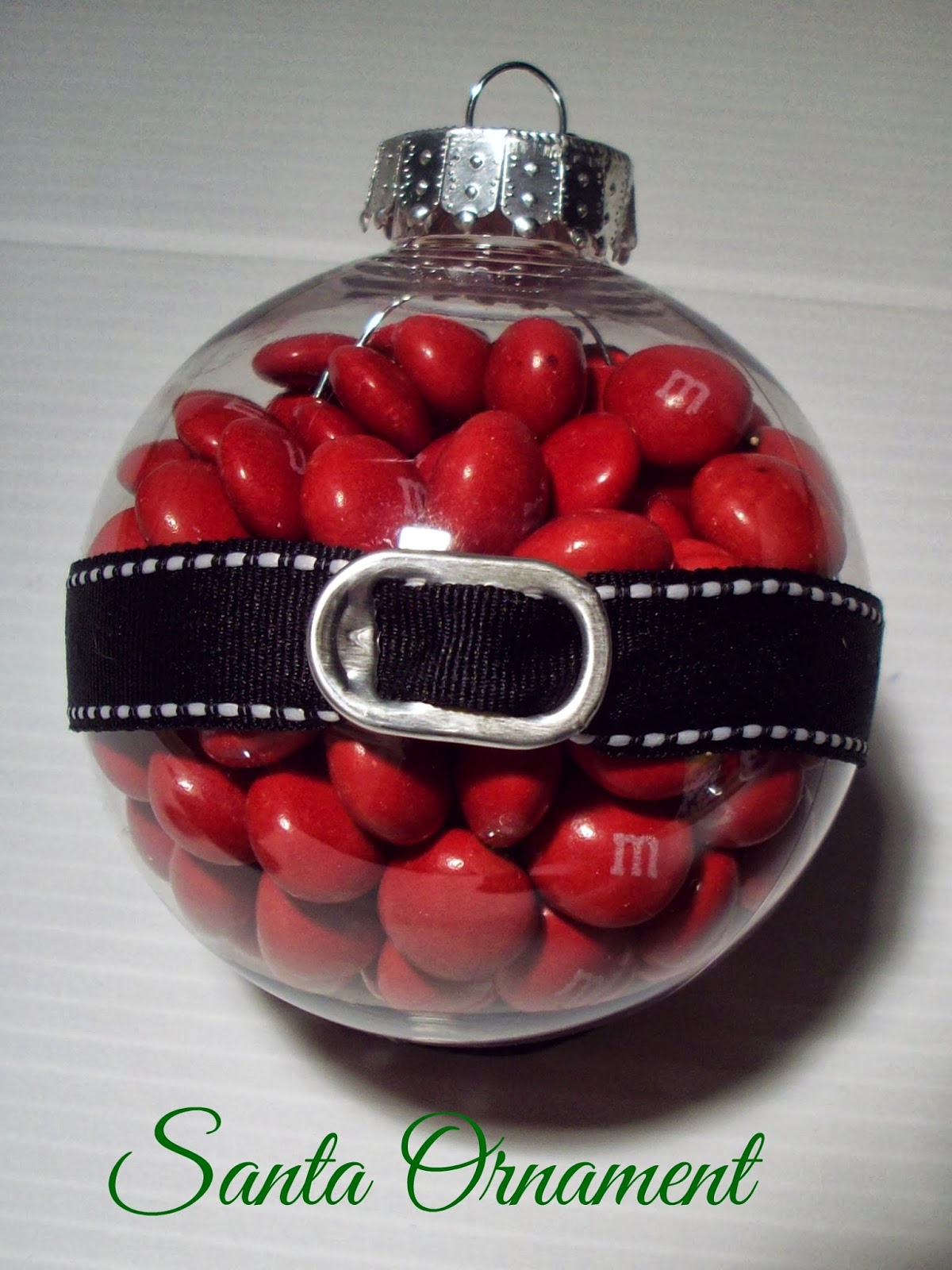 Christmas Ornament Craft with M&M's Food Crafts and Family