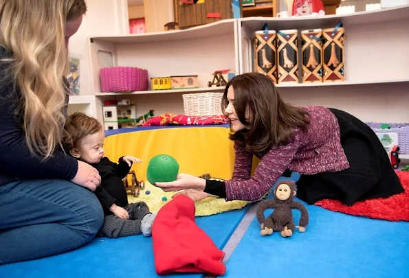 Crown Princess Mary of Denmark visits The Children's House (Kindergarten) Børnehuset SIV