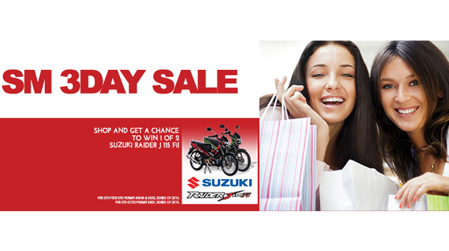 SM 3-day sale January 2015 SM 3-day sale January 2015
