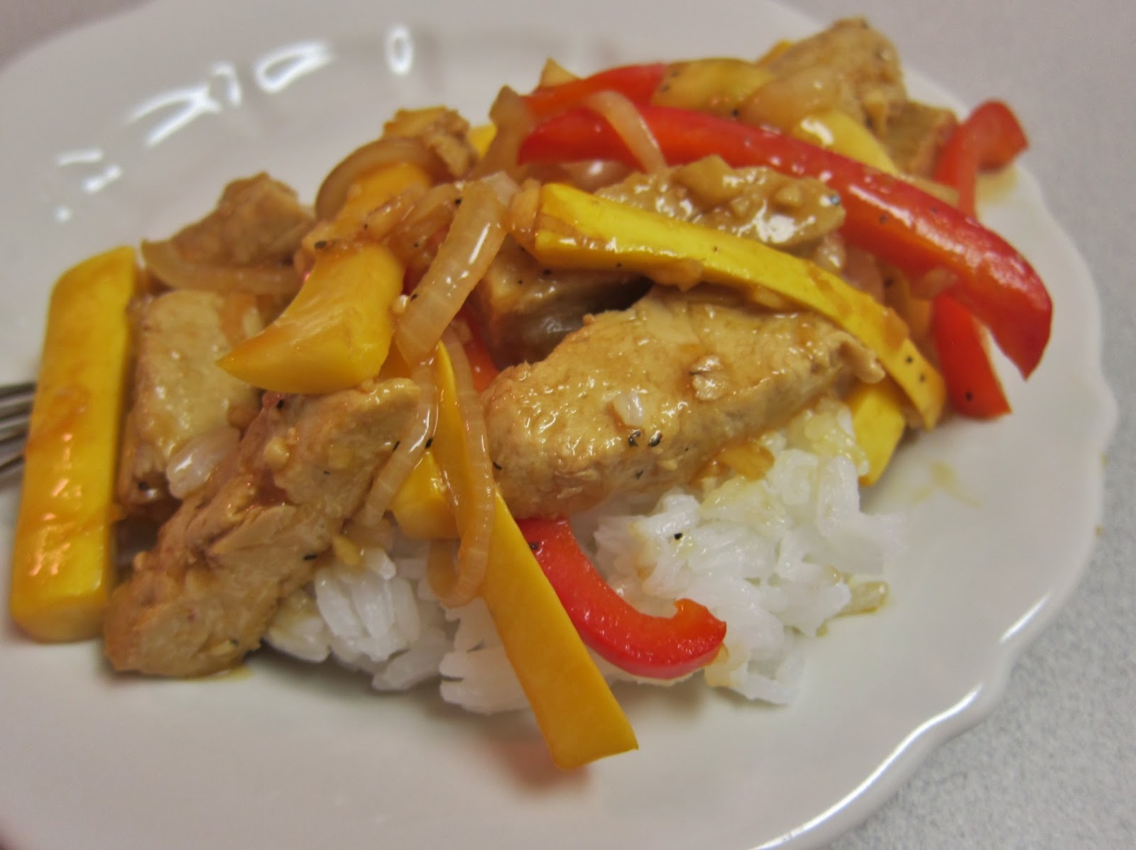 The Vegan Chronicle LemonGinger Chicken StirFry