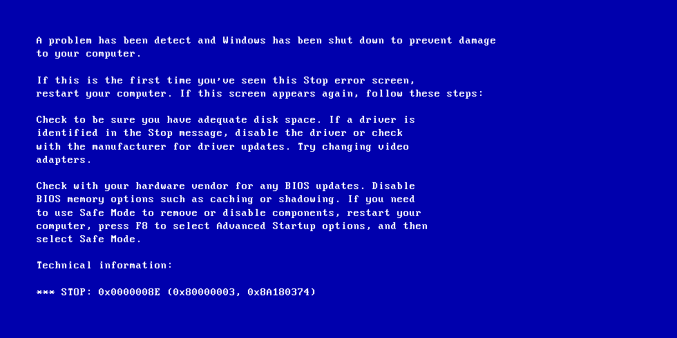 Blue Screen Windows Xp Logo Font