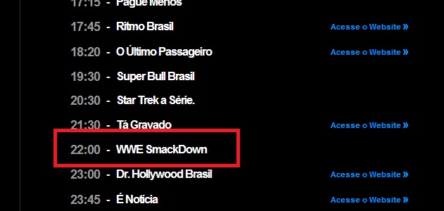 SmackDown no Brasil vai passar a dar na RedeTV Sem+t%C3%ADtulo