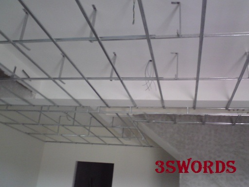 Plaster Ceiling On Galvanised Metal Or Timber Suspension System