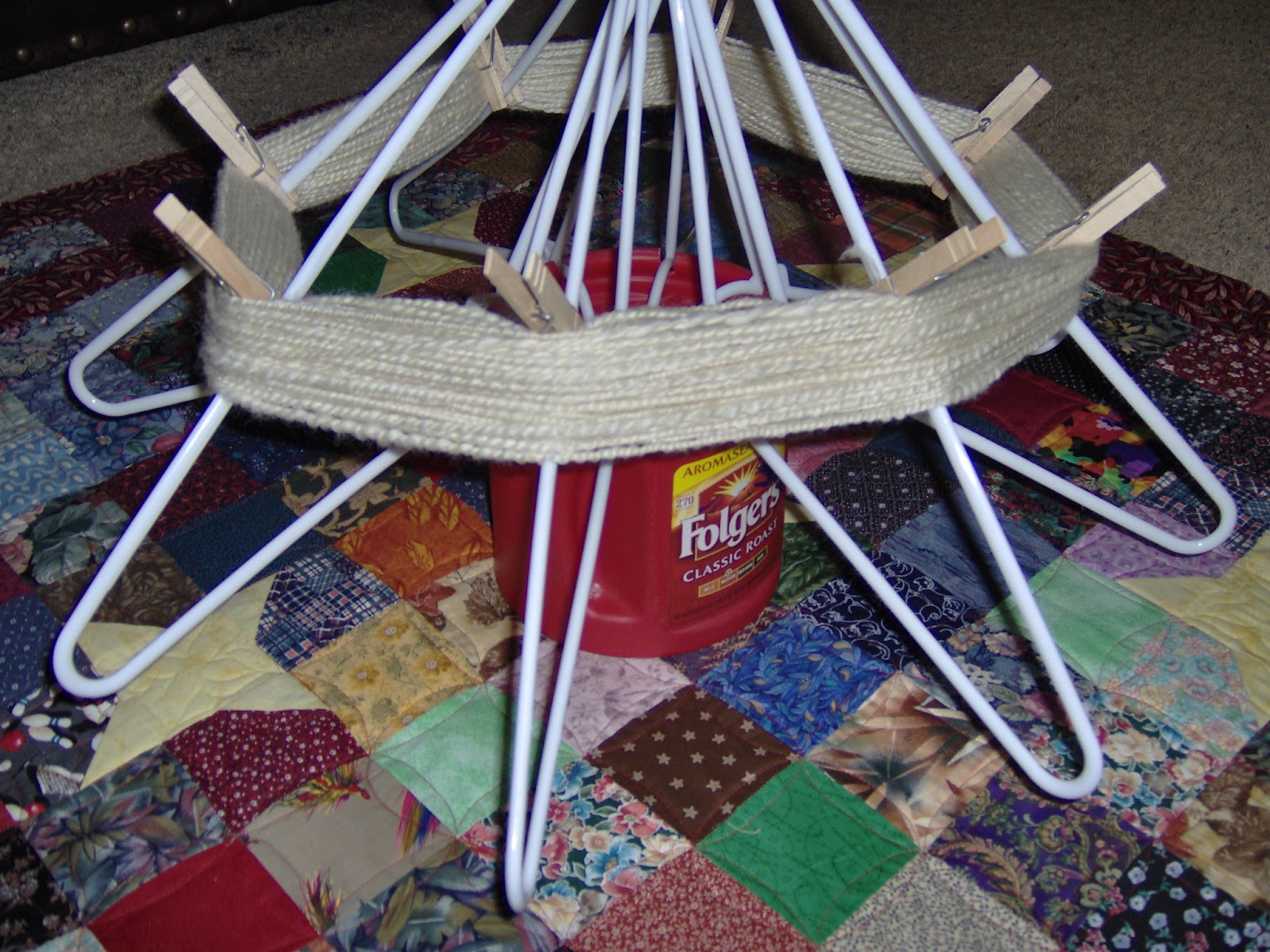 sew n sews My diy yarn swift