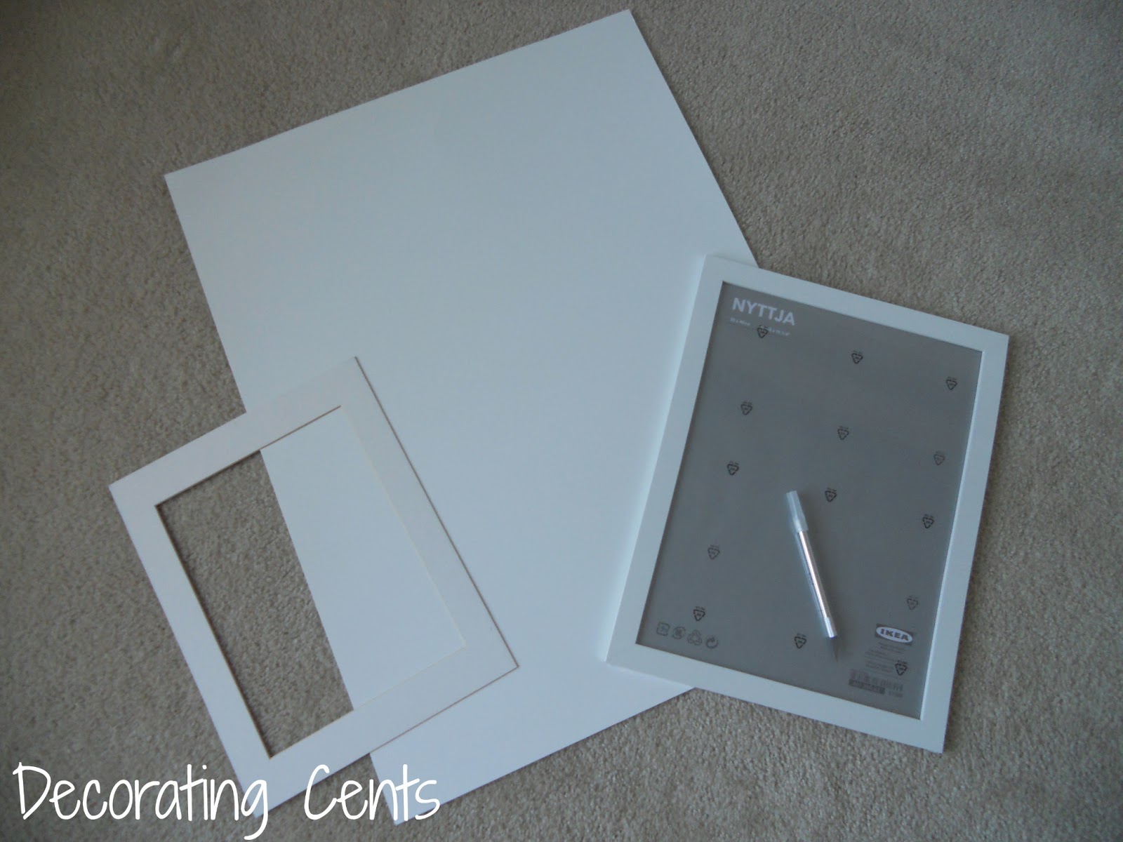 Decorating Cents DIY Photo Mattes