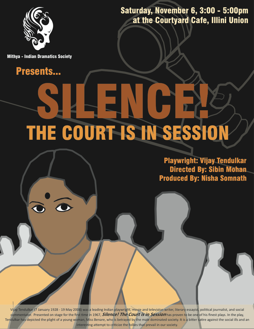 silence the court in session The court is in session” is an english translation of a play written in marathi in the year 1967 by vijay tendulkar’s “silence the court is in session. silence the court in session The court is in session” is an english translation of a play written in marathi in the year 1967 by vijay tendulkar’s “silence the court is in session.