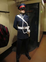Prime Minister's guard. Wax model. Wartime Rooms Museum. London