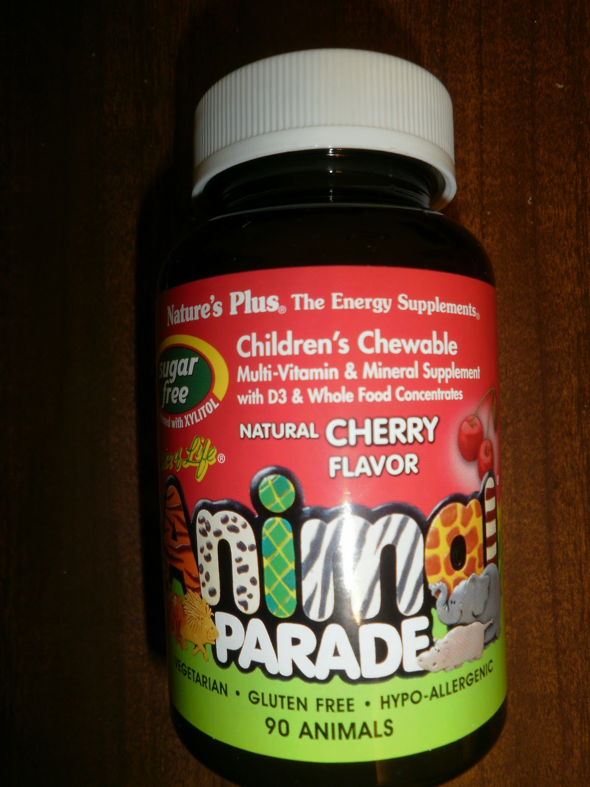 Squeaky Baby Nature's Plus Animal Parade Vitamins Review