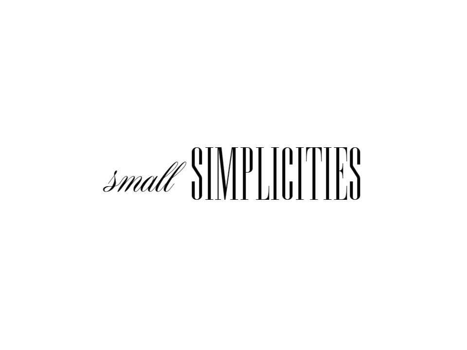 small simplicities