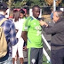 Colombian media in town for sunday's game
