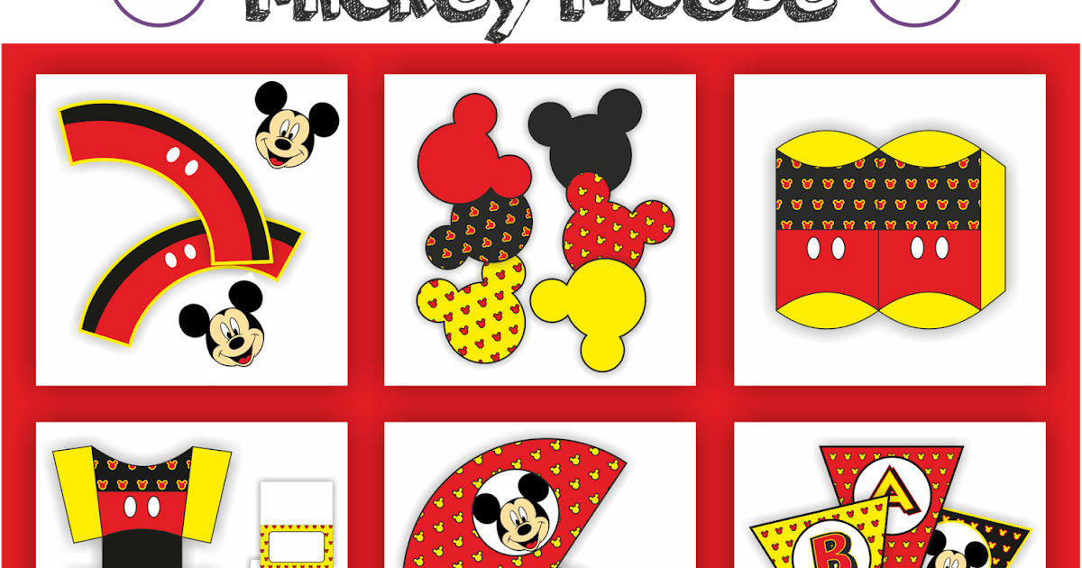 Kit freebies mickey