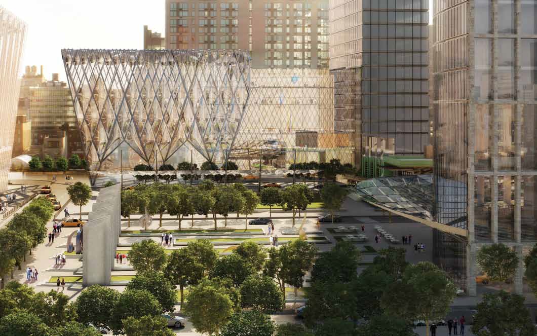 Hudson Yards New New York Towers For Manhattan