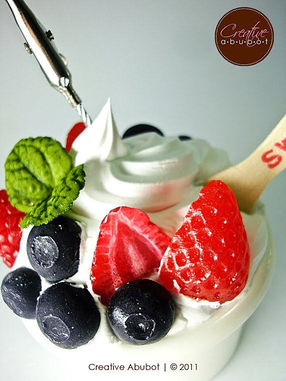 Creative Abubot Tutorial Fake Parfaits + Frozen Yogurt