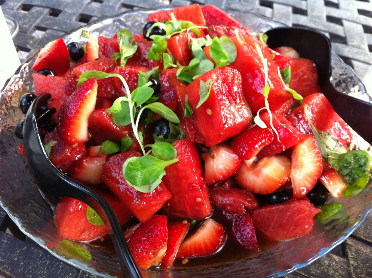 Strawberry Watermelon Salad