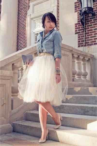 16 ways to wear the tulle skirt ~ Babe on Budget