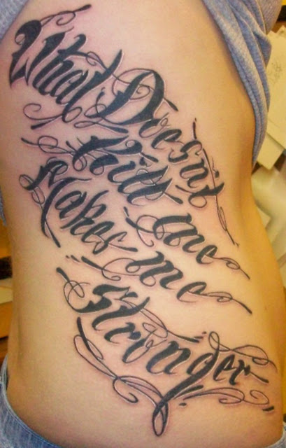 Tattoo Letters