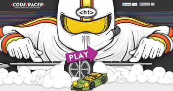 aprende a programar con Code Racer - www.dominioblogger.com aprende a programar con Code Racer - www.dominioblogger.com