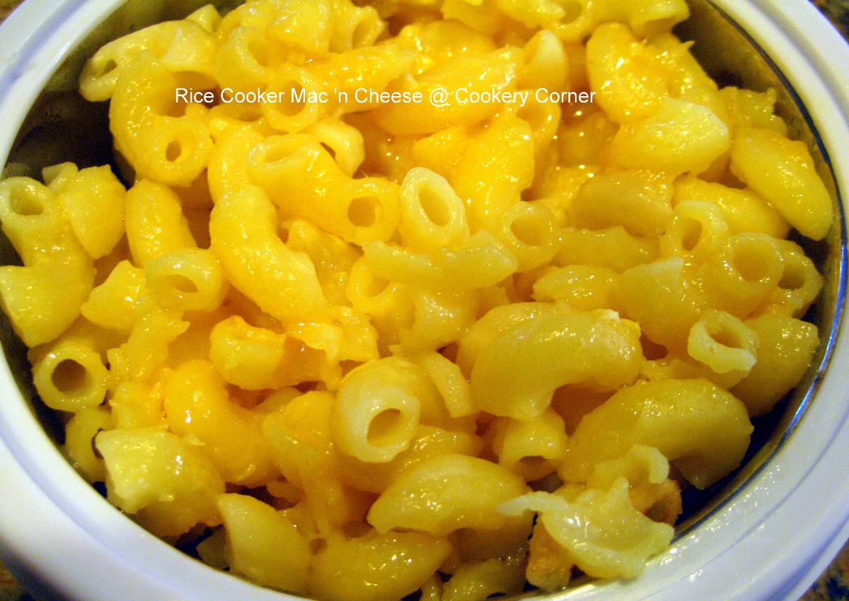 Rice Cooker Mac'n Cheese
