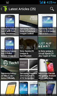 TechDroid App Look