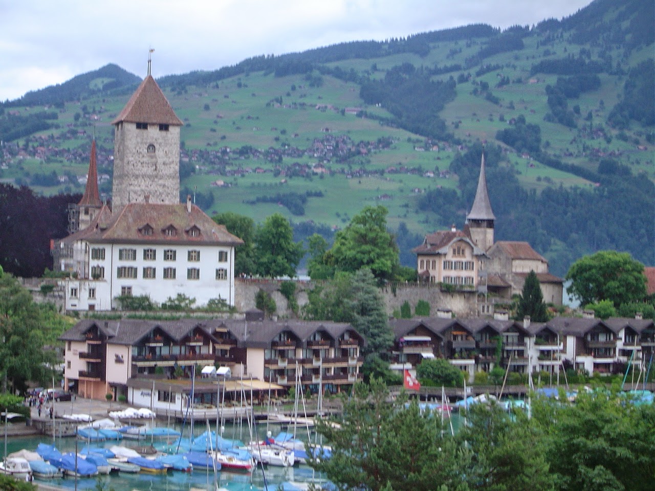All About Royal Families: Happy Sunday Picture - Spiez - Switzerland