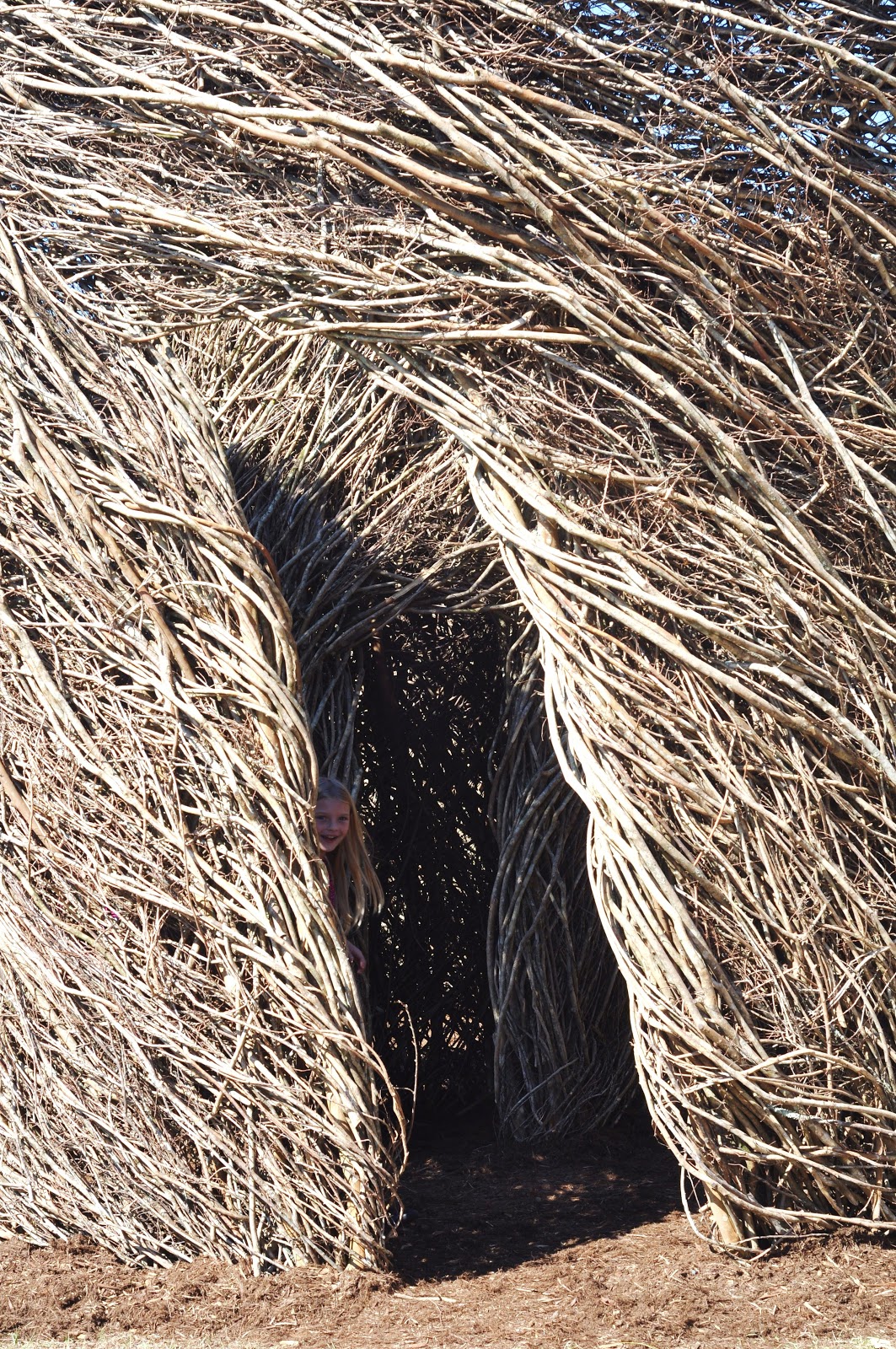 A Natural Nester Crafting with Nature