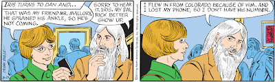 My made-up friend Rick better show up soon, or I'm going to be quite embarrassed!