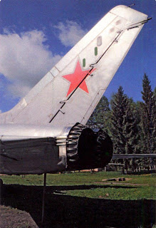 Киль перехватчика Ту-128.