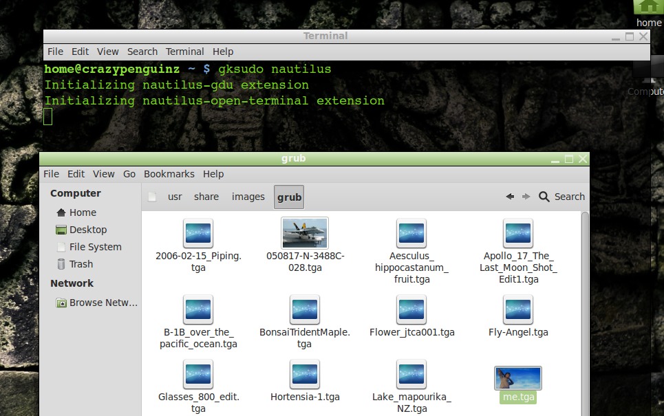 How to Install background image for grub in linux Mint & Ubuntu All