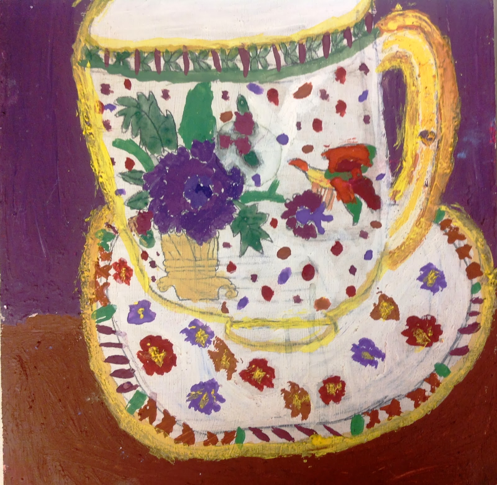 Medieval Egg Tempera Painting in the Middle School Classroom Artful