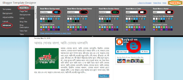 Blogger Read More Button Style