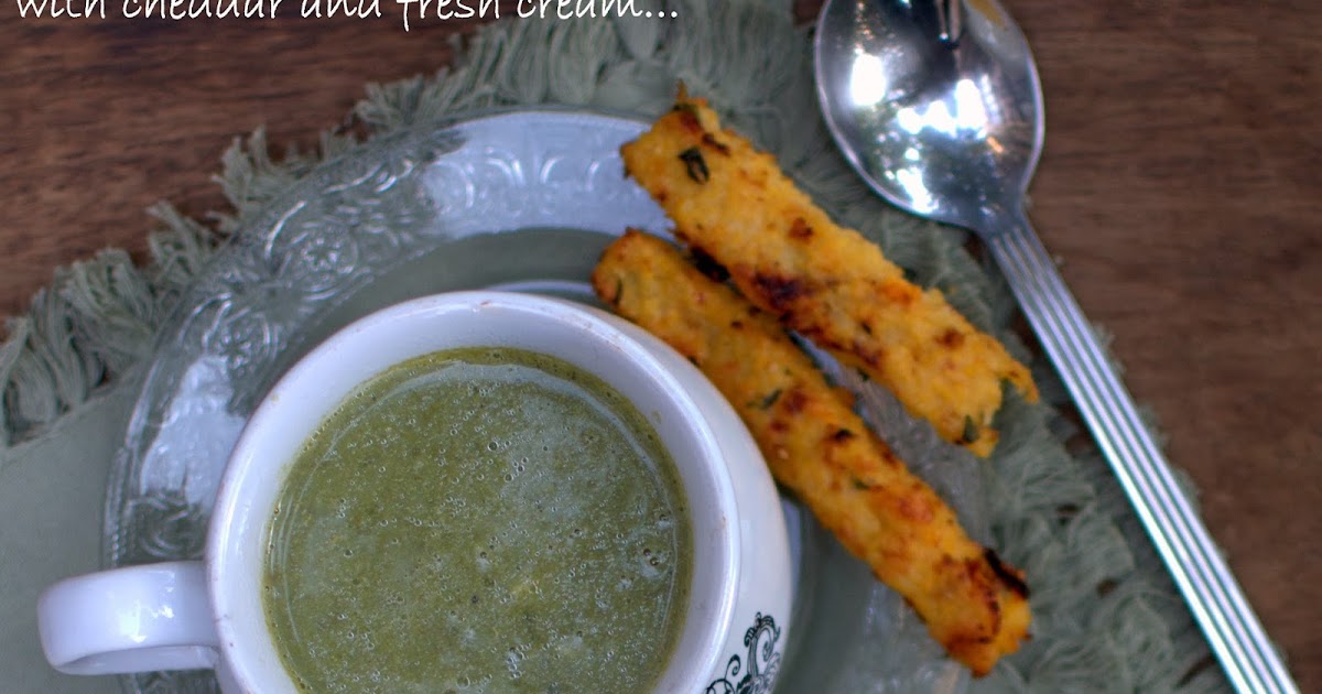 broccoli and spring onion soup with cheddar and fresh cream warm comforting winter dinners